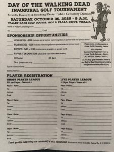 Day of the walking Dead form